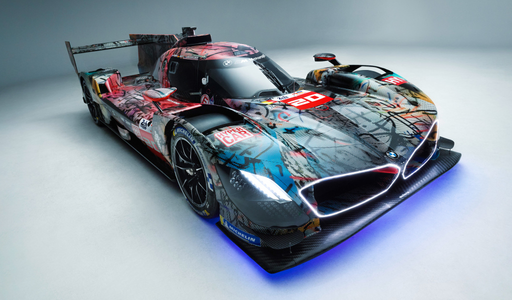 Дорогой спорткар BMW Art Car By Julie Mehretu