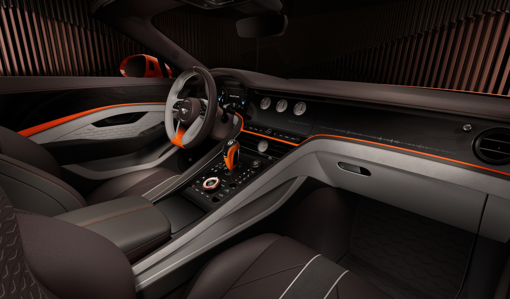 Салон автомобиля Bentley Mulliner Batur Convertible 2024 года