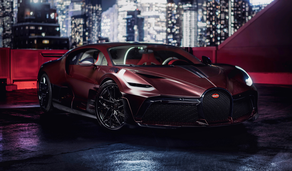Быстрый автомобиль Bugatti Divo