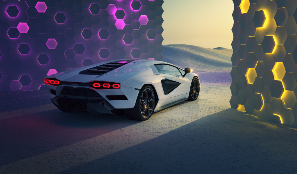 Дорогой автомобиль Lamborghini Countach