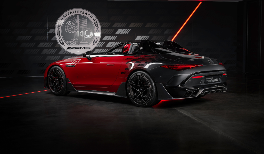 Красный Concept Mercedes-AMG PureSpeed 2024 года