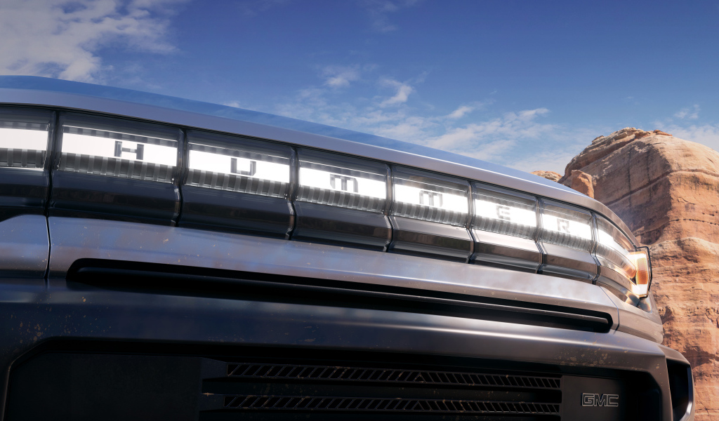 Логотип автомобиля GMC Hummer EV Pickup