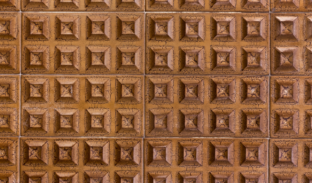 Коричневые винтажные плитки для фона