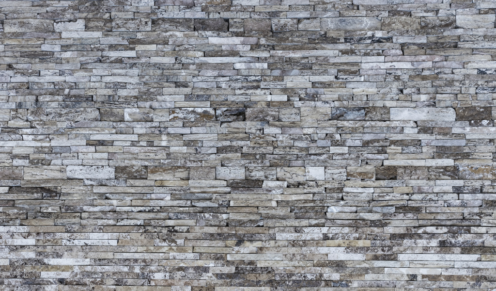 Мелкий серый кирпич для фона