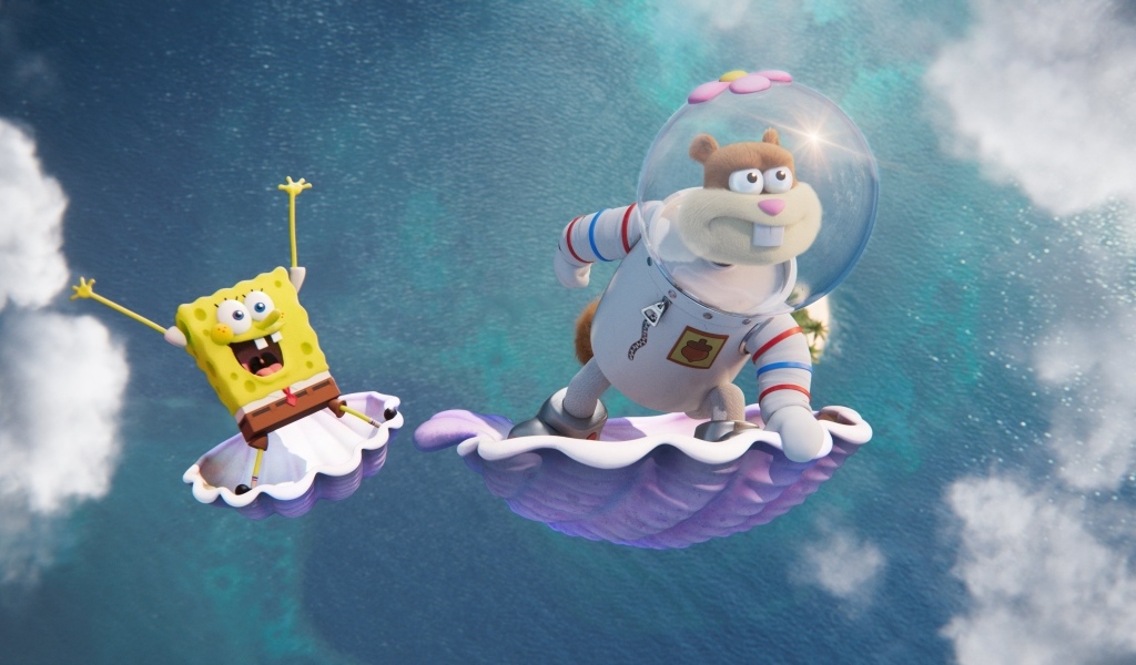 Персонажи нового мультфильма Губка Боб 2024