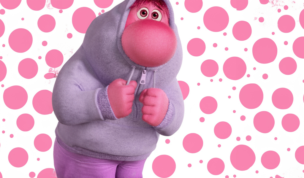 Милый персонаж Смущение из мультфильма Головоломка 2