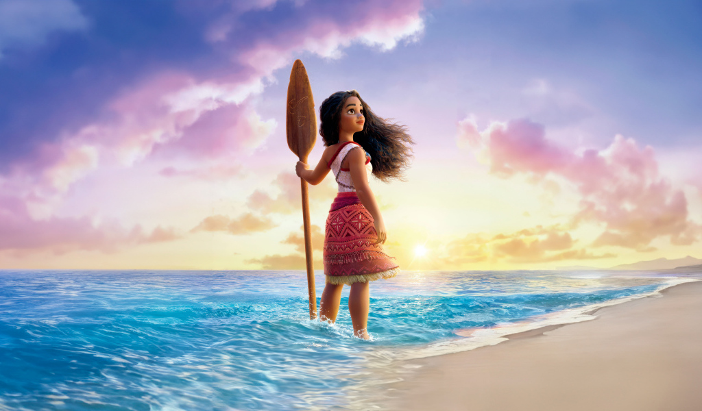 Героиня нового мультфильма Моана 2, 2024