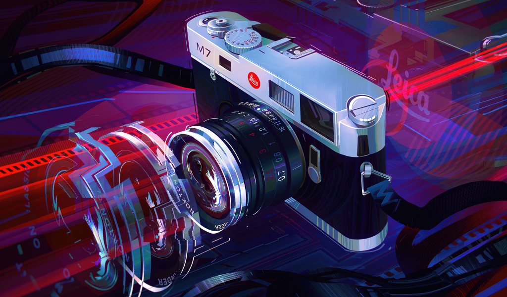 Фотоаппарат с объективом