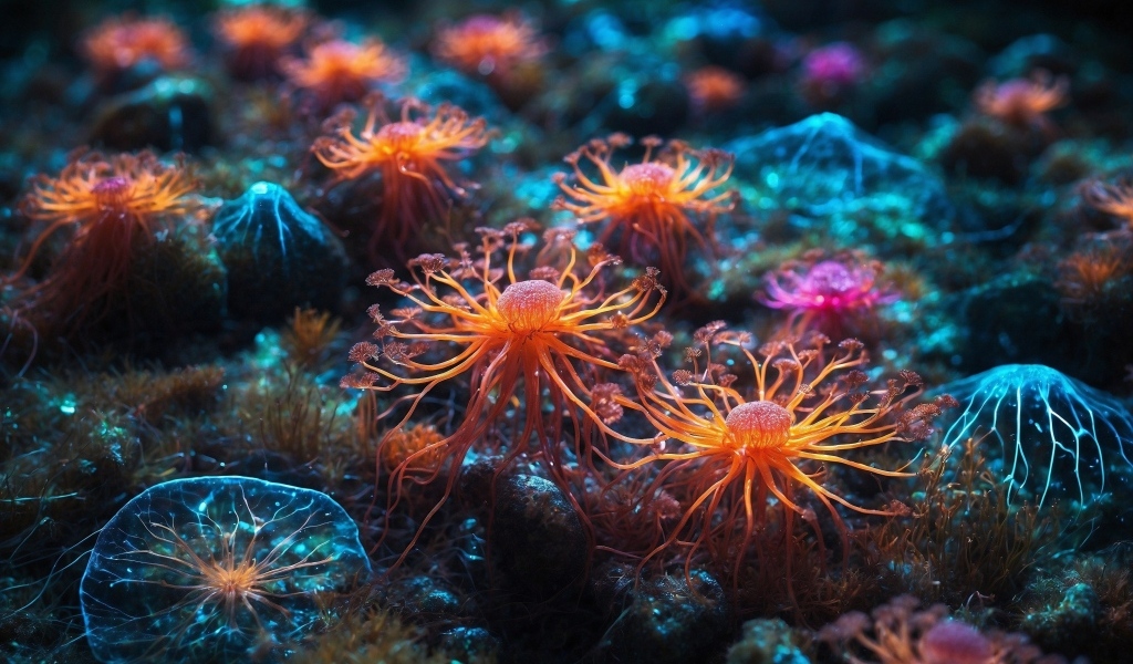 Фантастические растения подводного мира