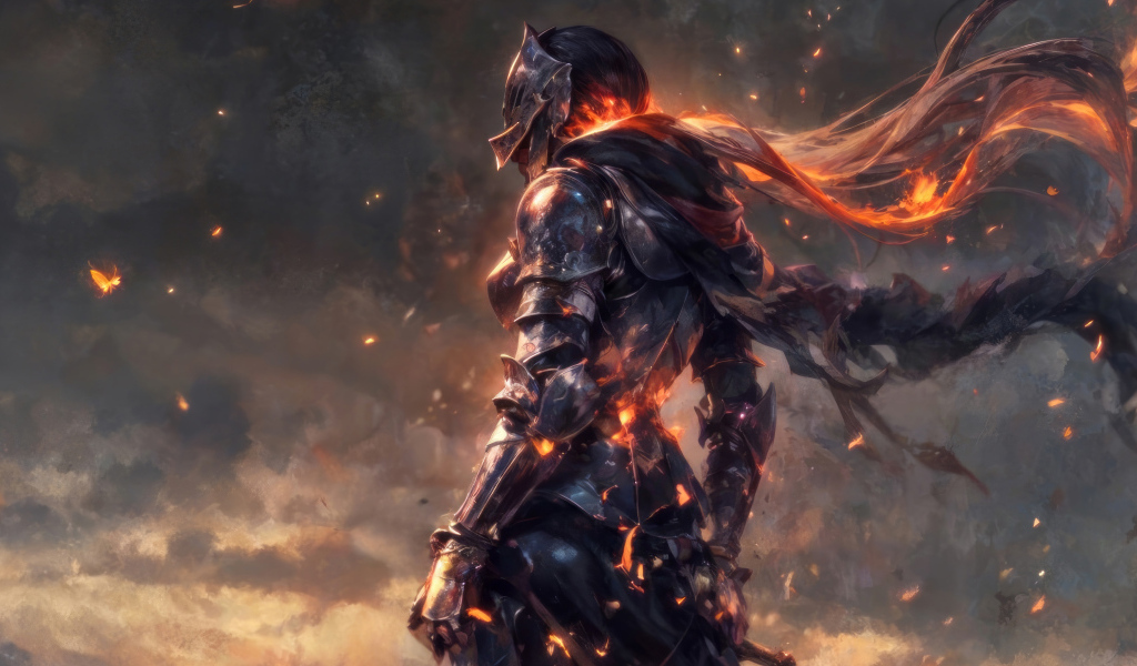 Персонаж компьютерной игры Elden Ring, 2024