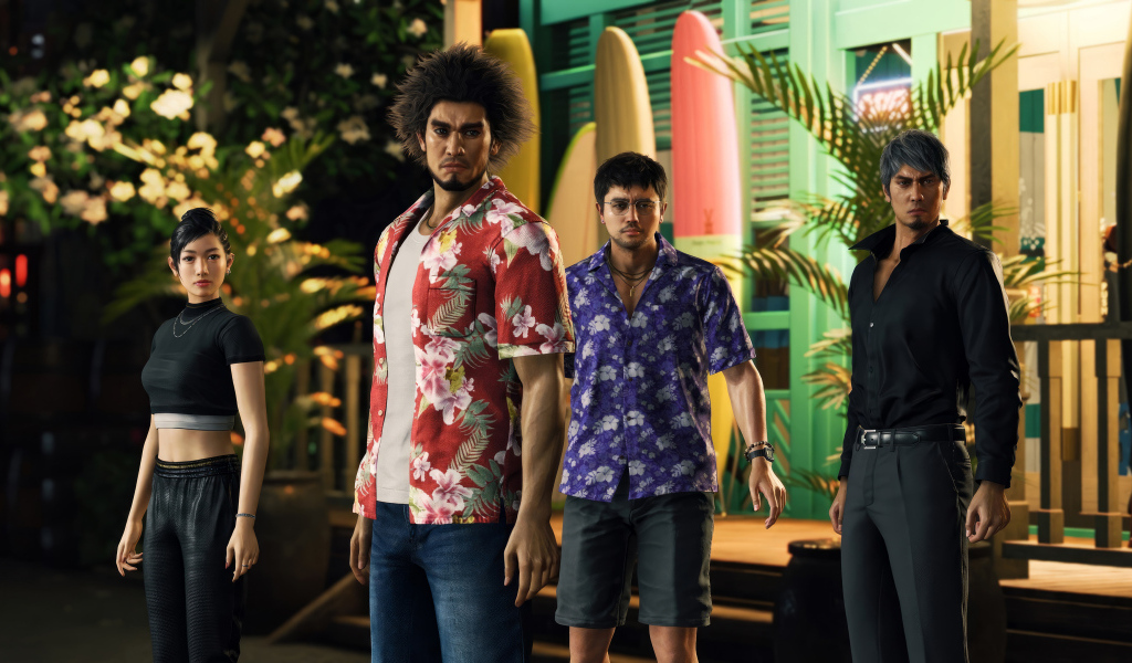 Персонажи компьютерной игры Like a Dragon: Infinite Wealth