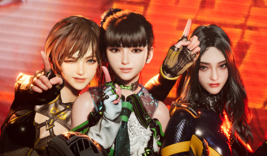 Персонажи компьютерной игры Stellar Blade, 2024