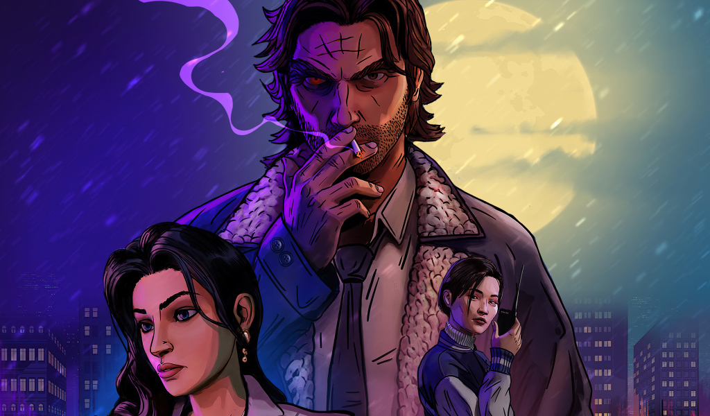 Персонажи новой компьютерной игры The Wolf Among Us 2