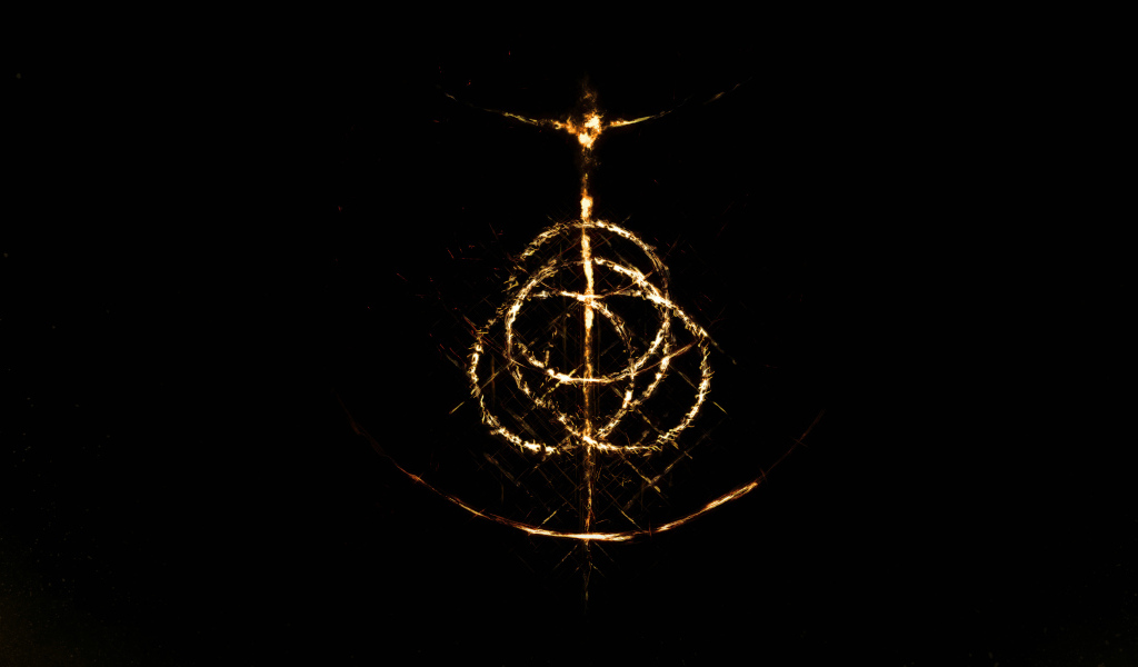 Логотип компьютерной игры Elden Ring