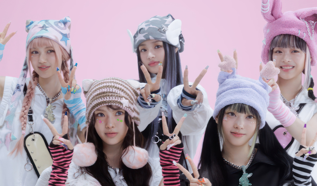 Девушки из коллаборации PUBG x NewJeans