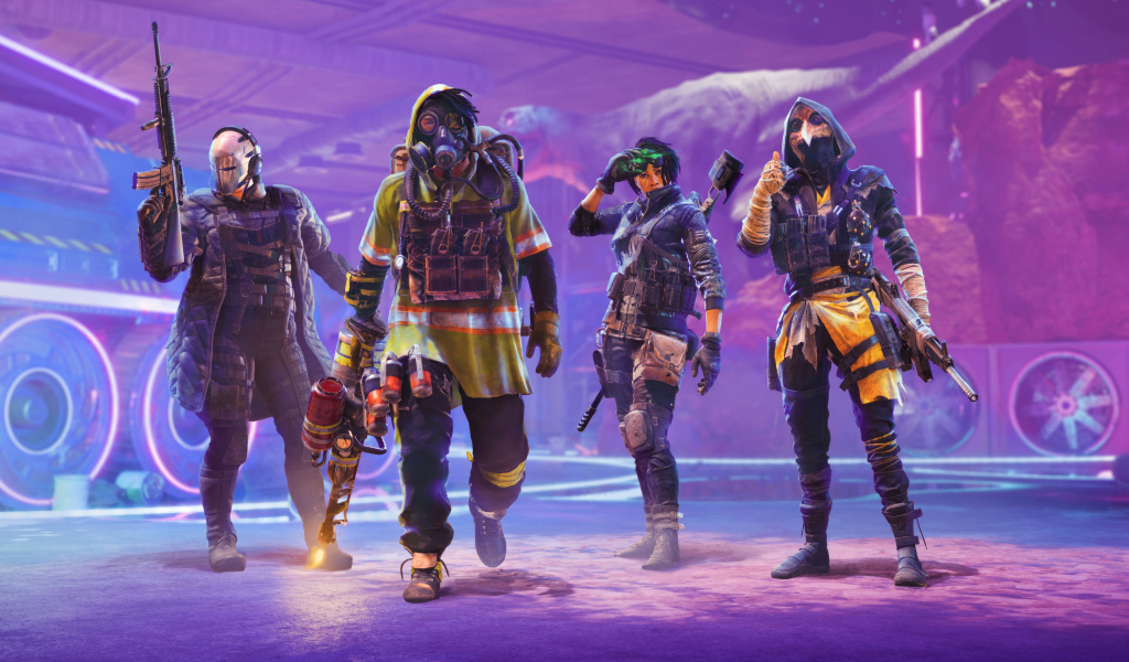 Герои новой компьютерной игры  XDefiant, 2024