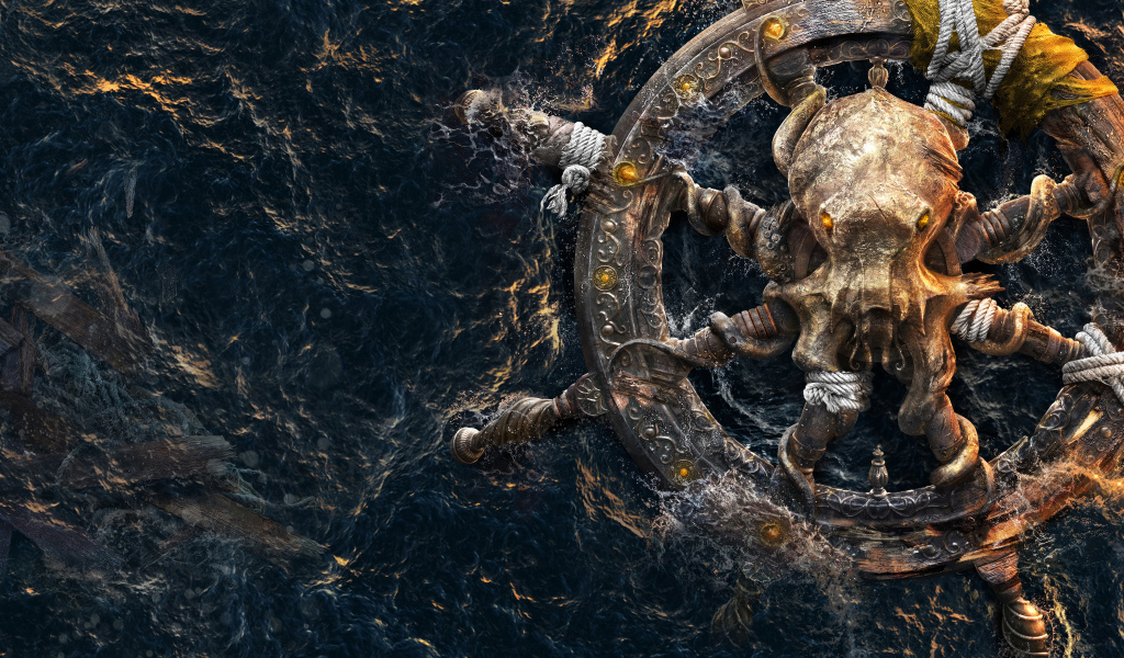 Логотип компьютерной игры Skull and Bones, 2024