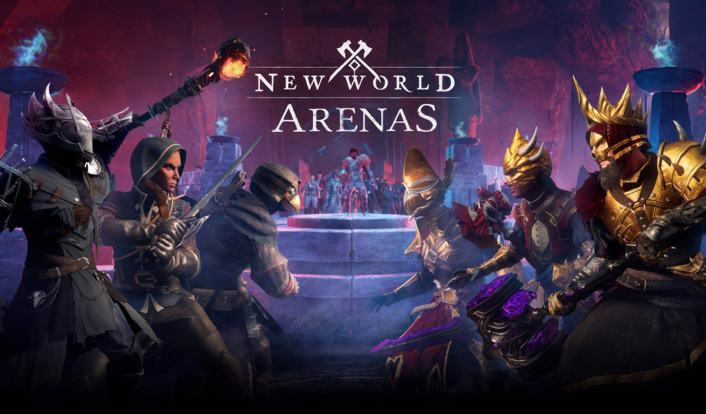 Постер компьютерной игры New World: Arenas