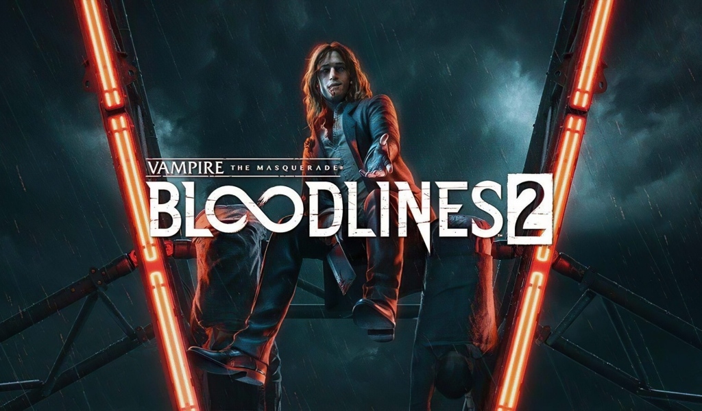 Постер новой компьютерной игры Vampire: The Masquerade — Bloodlines 2