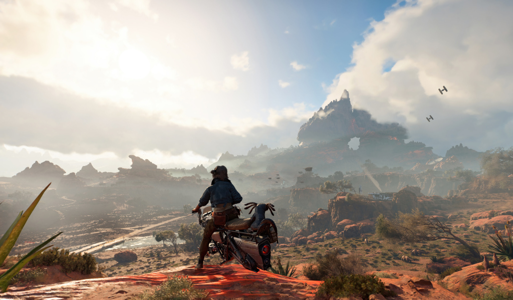 Скриншот компьютерной игры Star Wars Outlaws, 2024