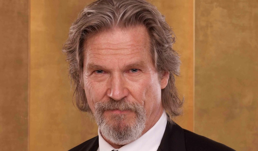 Голубоглазый мужчина актер Джефф Бриджес