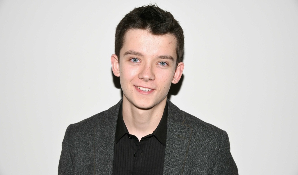 Молодой голубоглазый актер Эйса Баттерфилд