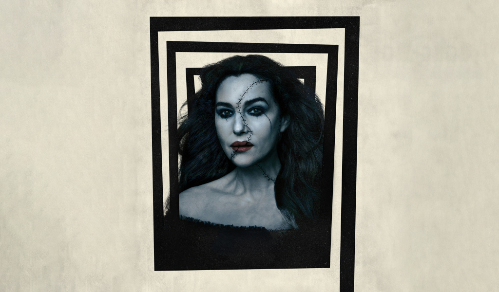 Актриса Моника Беллуччи в фильме Битлджус 2