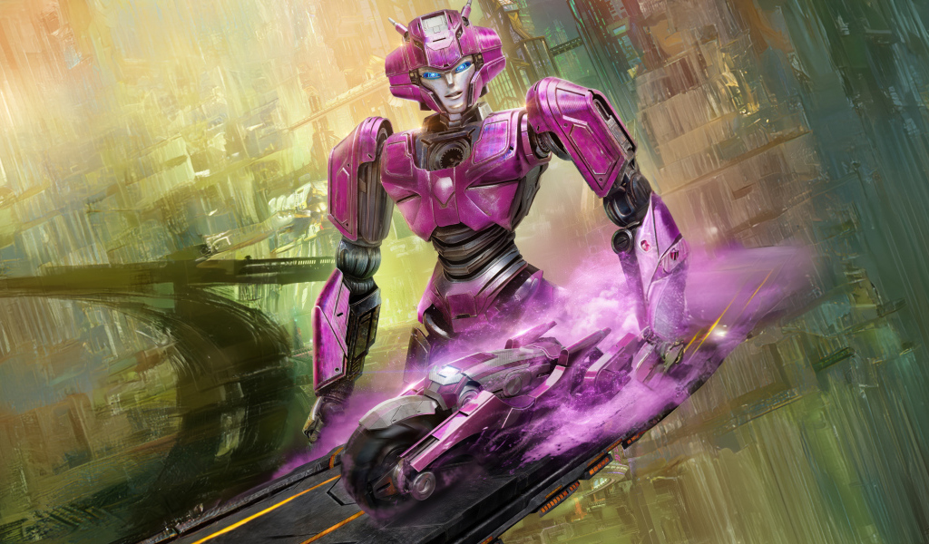 Персонаж  Элита  нового фильма Трансформеры: Начало, 2024