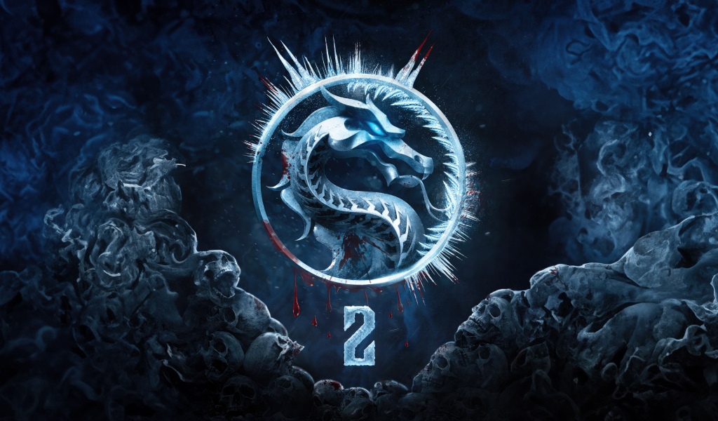 Ледяной постер нового фильма Мортал Комбат 2, 2024