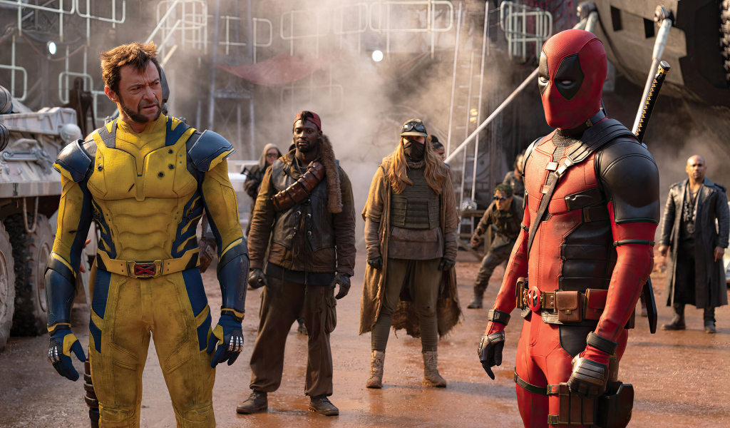 Кадр нового фильма Дэдпул и Росомаха, 2024