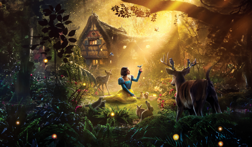 Кадр нового фильма Белоснежка, 2025