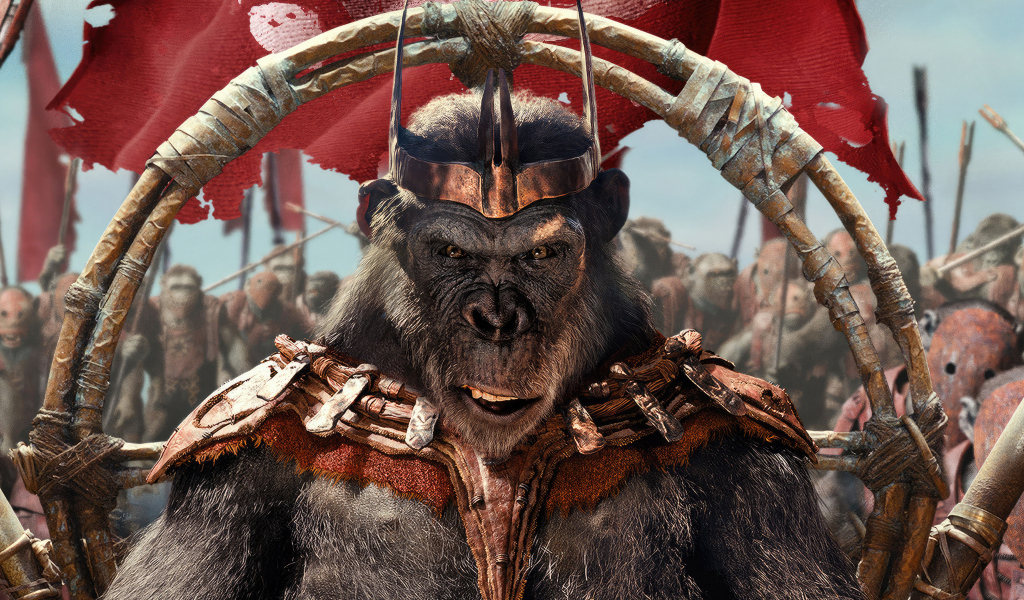 Король обезьян в новом фильме Планета обезьян: Новое царство