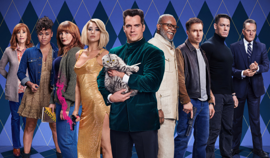 Главные персонажи фильма Аргайл, 2024