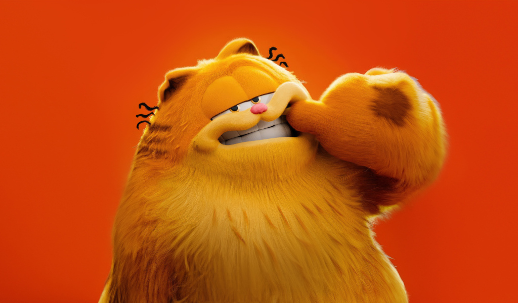 Кот Вик персонаж нового мультфильма Гарфилд в кино, 2024