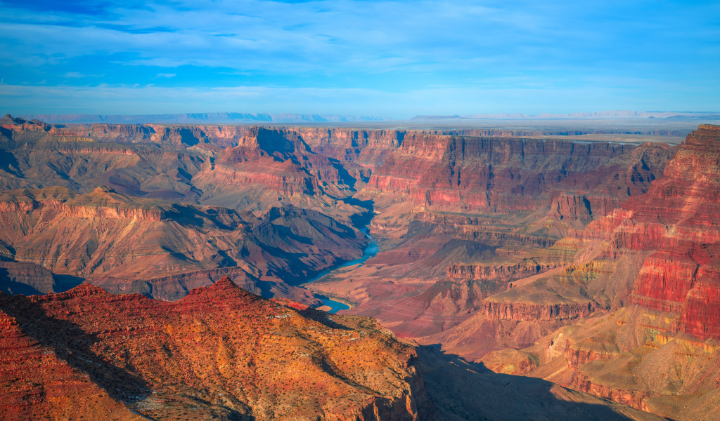 Вид на завораживающий парк Гранд-Каньон, США