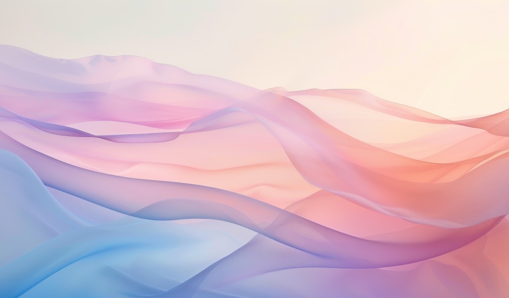 Голубые и розовые абстрактные волны крупным планом