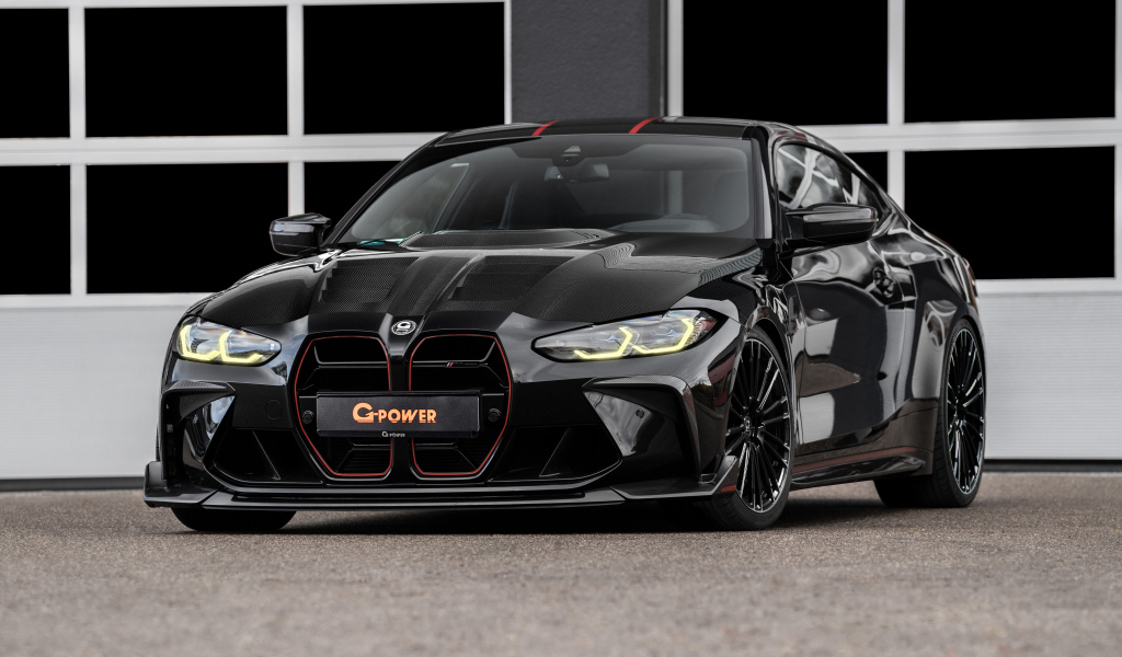 Черный автомобиль G-Power G4M CSL Bi-Turbo