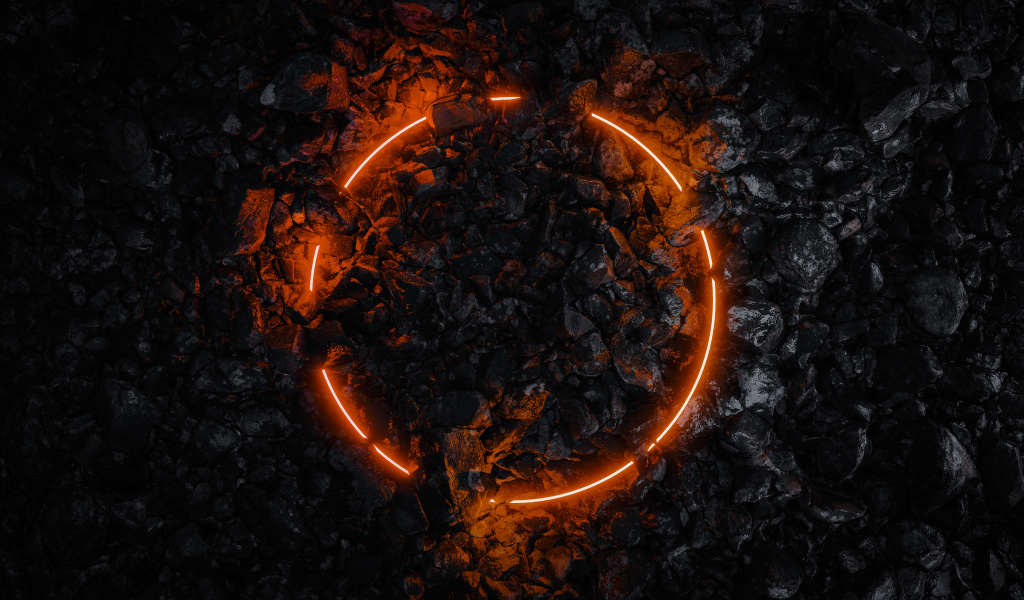 Огненный круг на черной золе