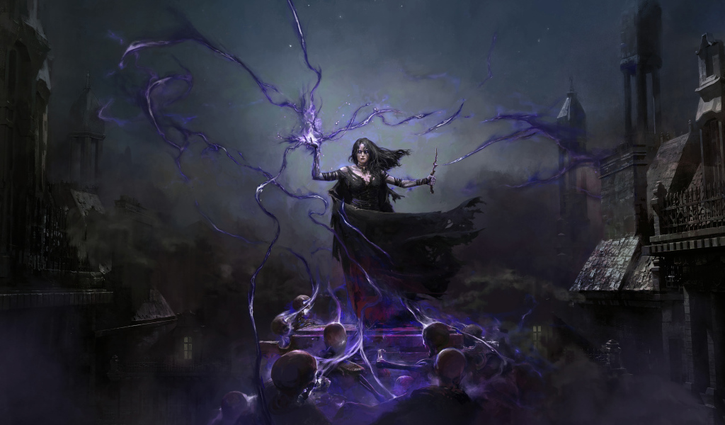 Маг некромант  персонаж компьютерной игры Path of Exile 2