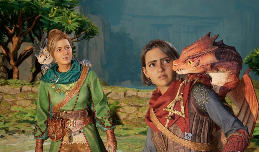 Кадр компьютерной игры Split Fiction