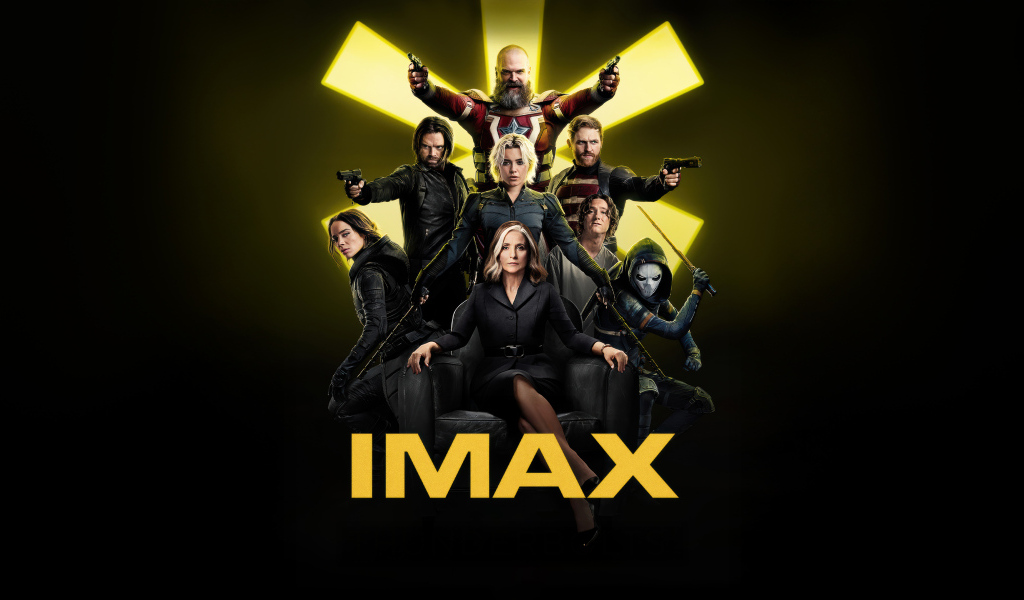 Постер нового супергеройского фильма Громовержцы, 2025