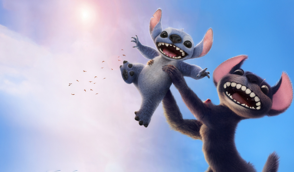 Кадр нового фильма Лило и Стич, 2025