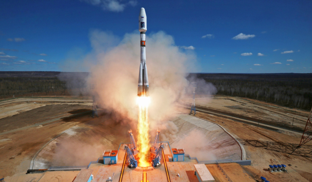 Запуск космического корабля, Россия
