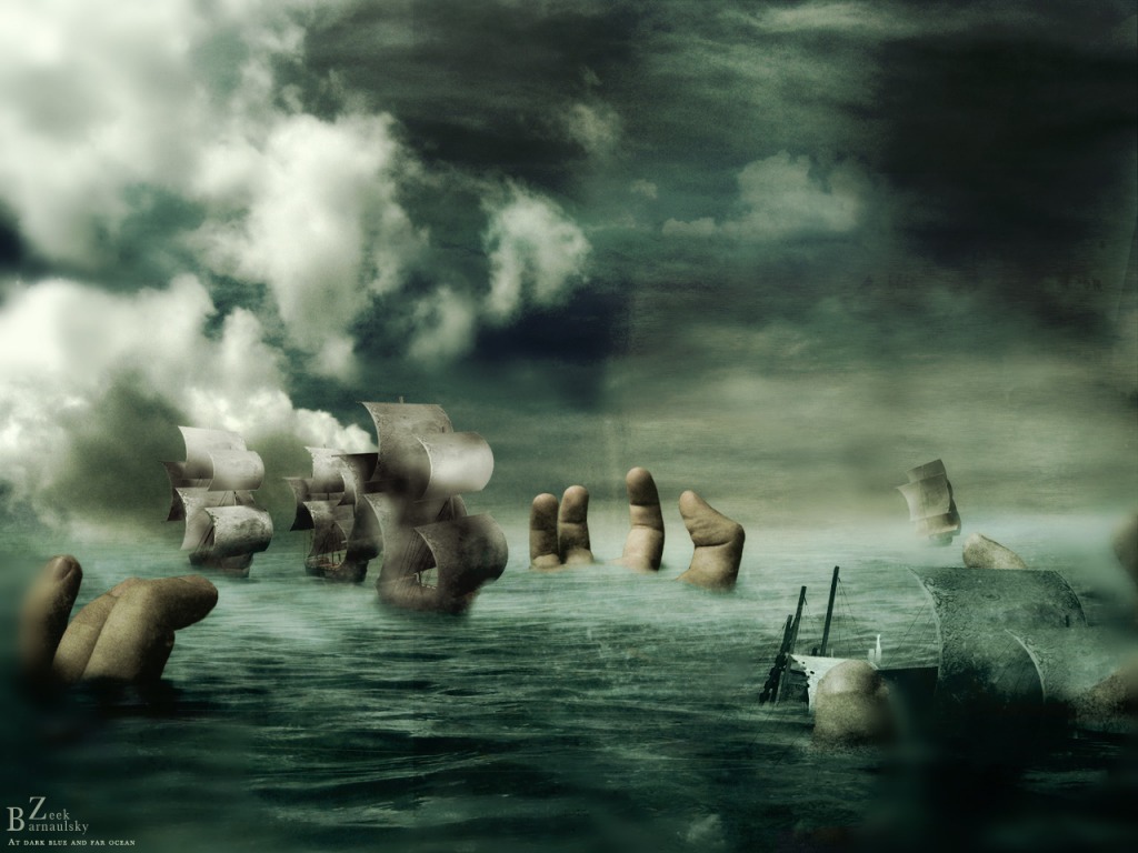 В темно-синем и далеком океане