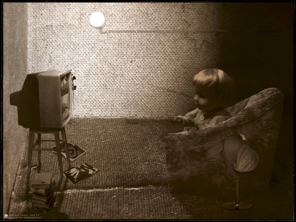 История старой коробки - Старый телевизор