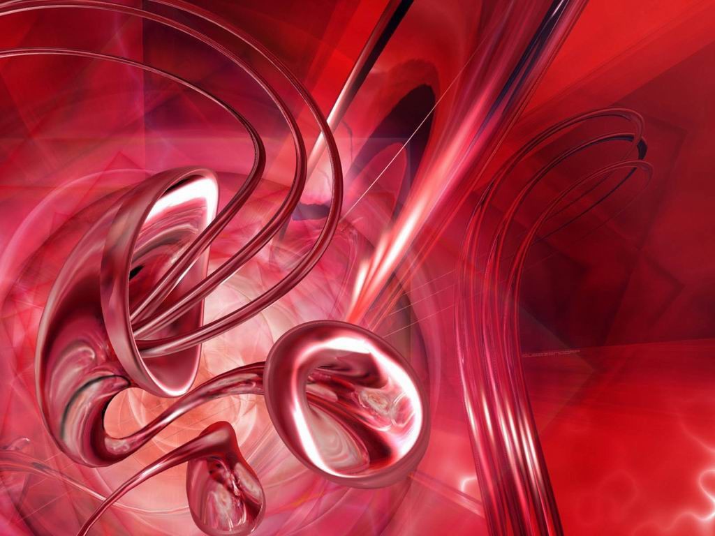 Красный 3D фон