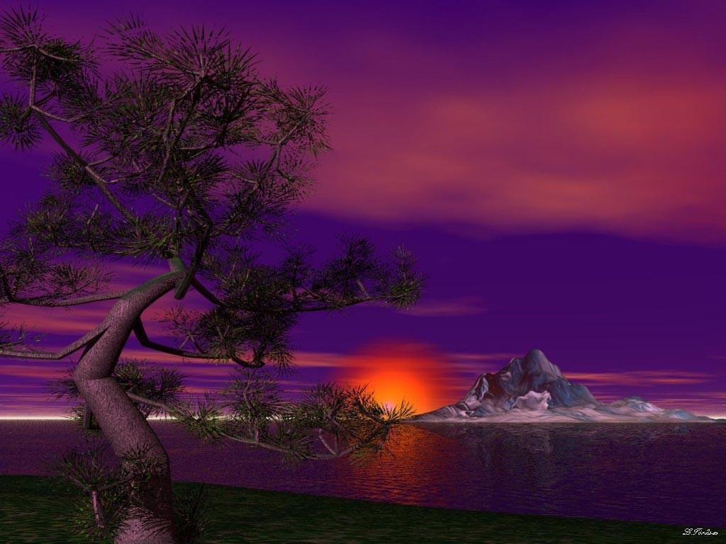 Восход 3D заставка