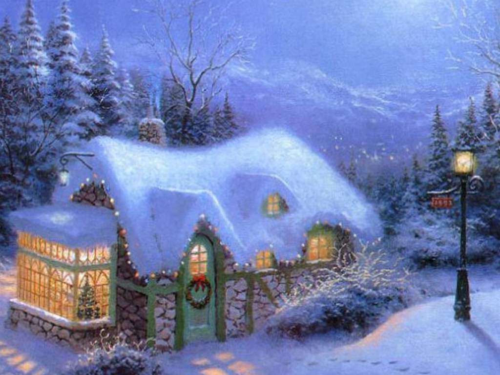 Рождественский домик