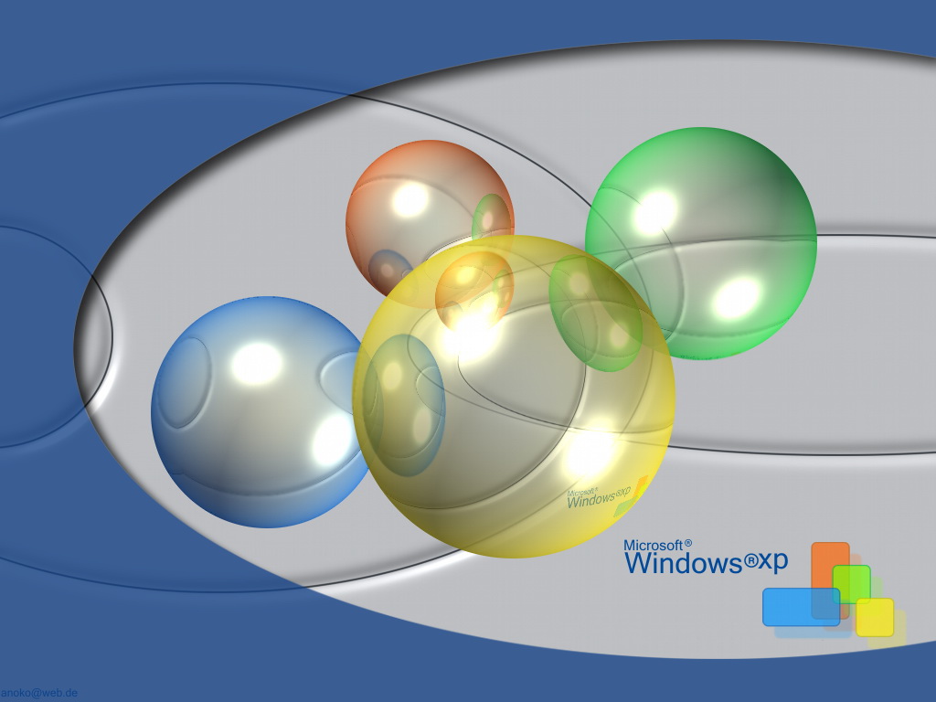 Шарики тема Виндоус Икс Пи