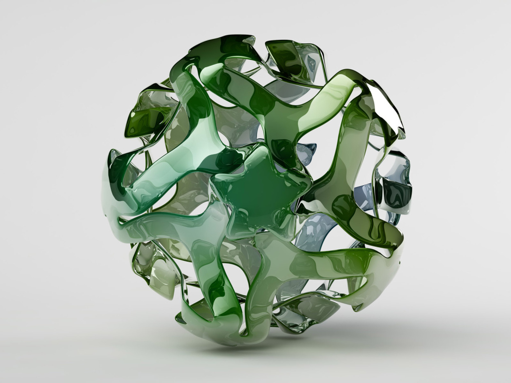 Зеленый шар